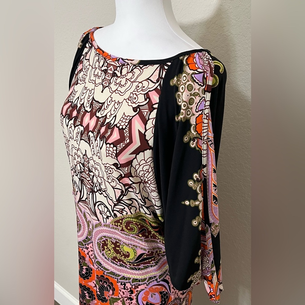 Uncle Frank Bohemian Maximalist Gypsy Tunic Dress Size M